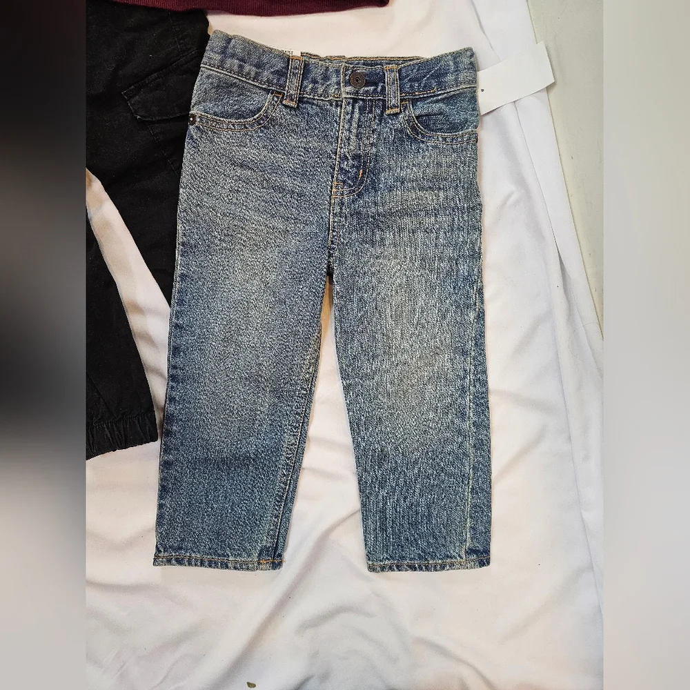 Lot Of 24 Month/2T Boys Pants And Pullover- OshKosh, Okie Dokie